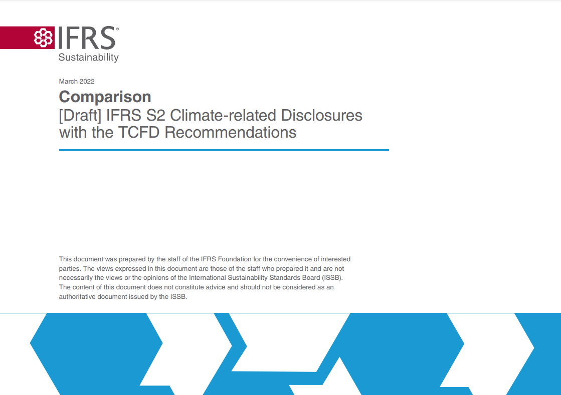 IFRS TCFD comparison