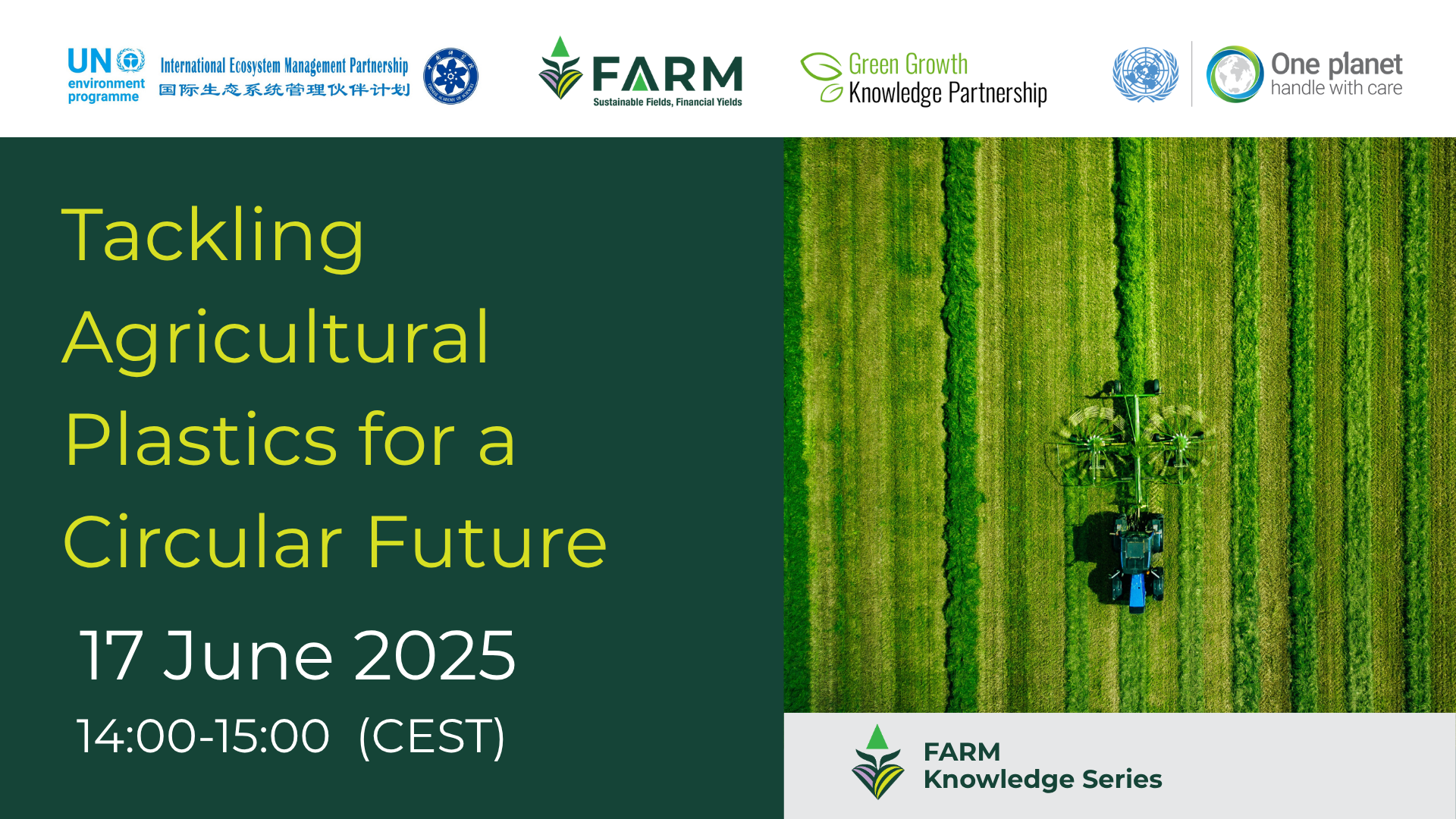 Tackling Agricultural Plastics for a Circular Future