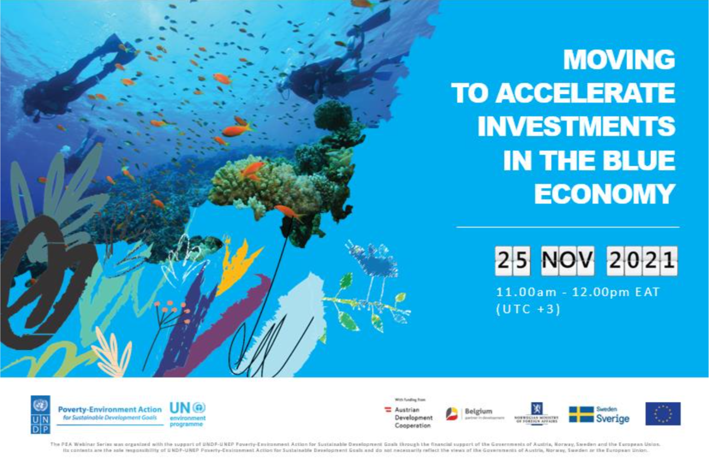 Investments in blue economy