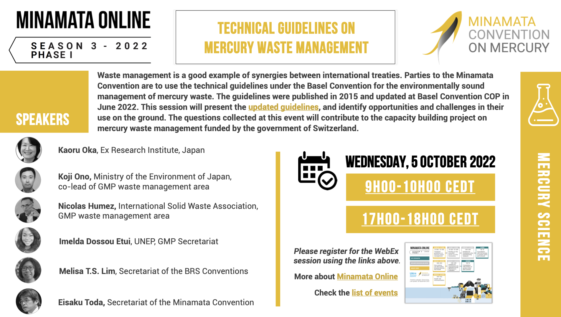 Minamata Webinar Session