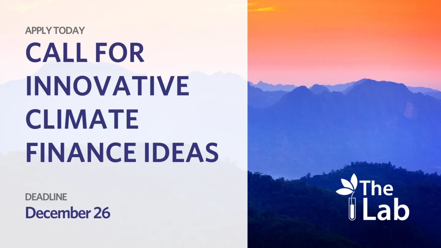 Call for Ideas 2023 The Lab