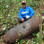 A sample of hazardous waste that is being addressed, more work is needed for chemical and hazardous waste in Palau.